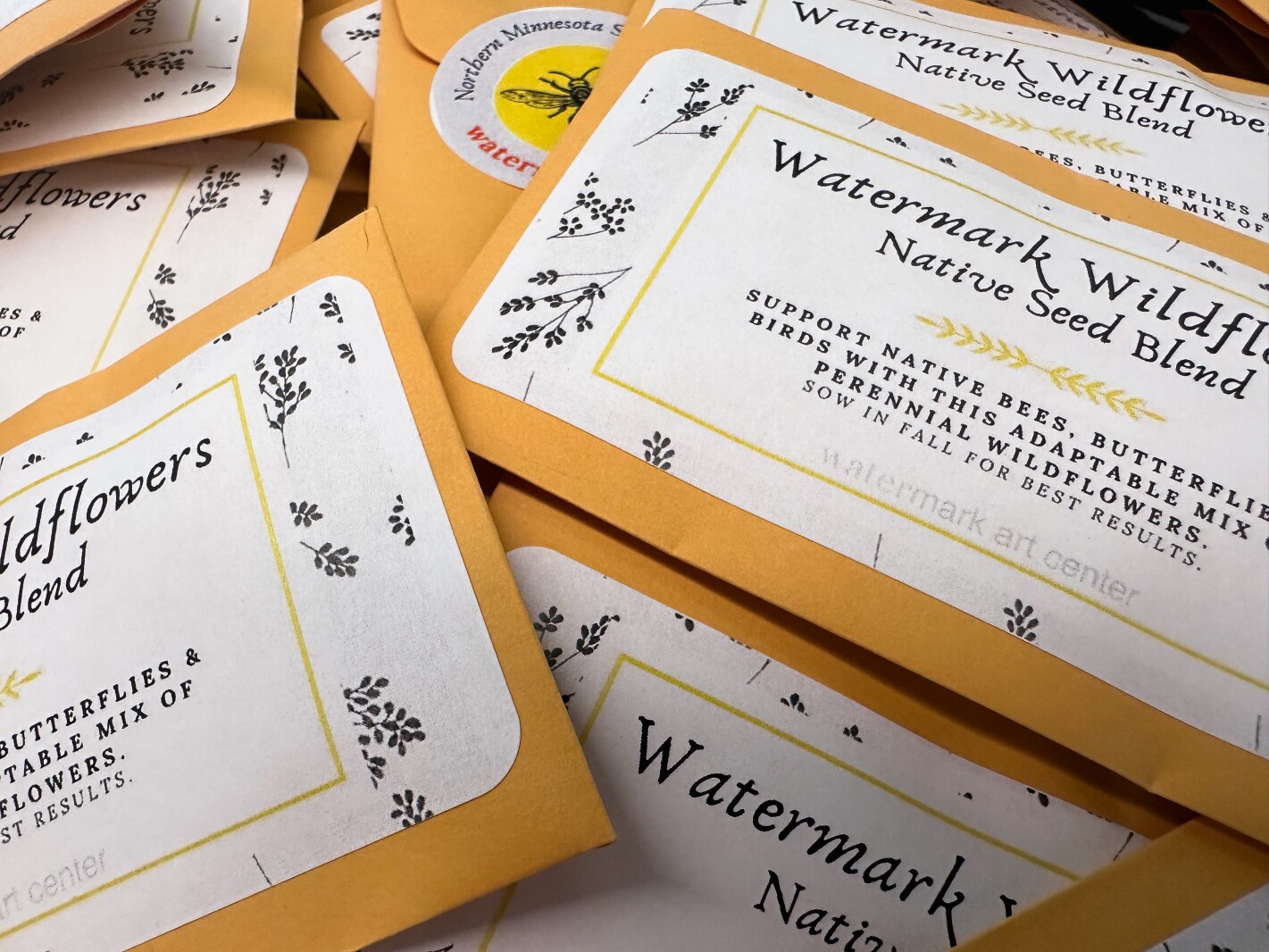Fall pollinator garden seed harvest and give-away set at Watermark Art ...