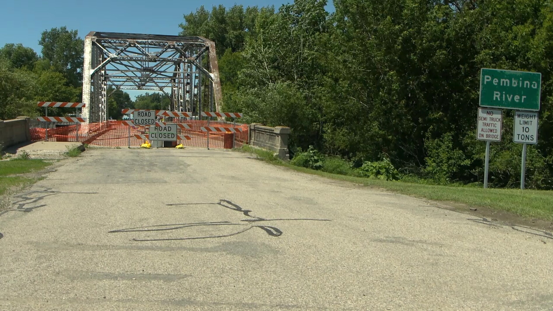 Pembina bridge is open for pedestrians after closure