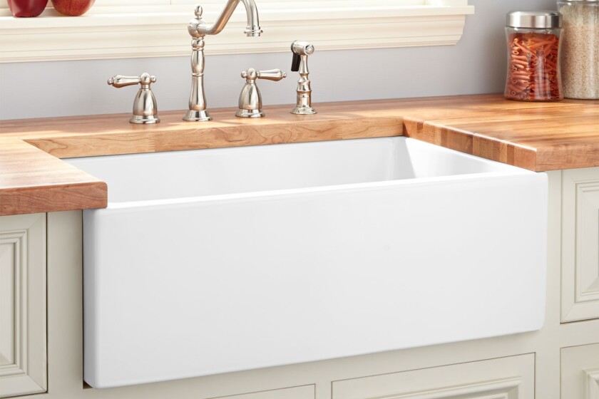 Buying the farm(house sink): Old kitchen feature back in ...