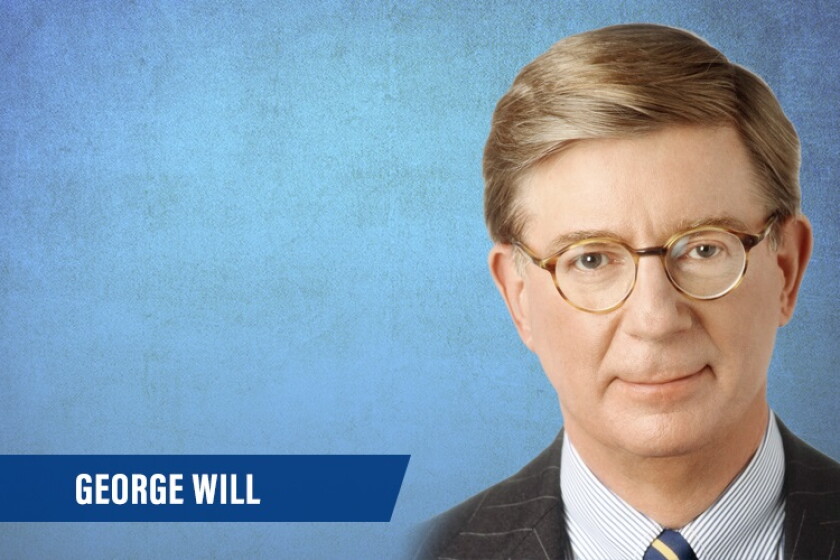 Reporter George Will George Will: An all-too-real parable of 'privilege-hoarding' - West ...