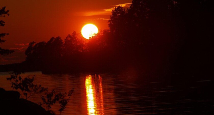 Boundary Waters Sunset