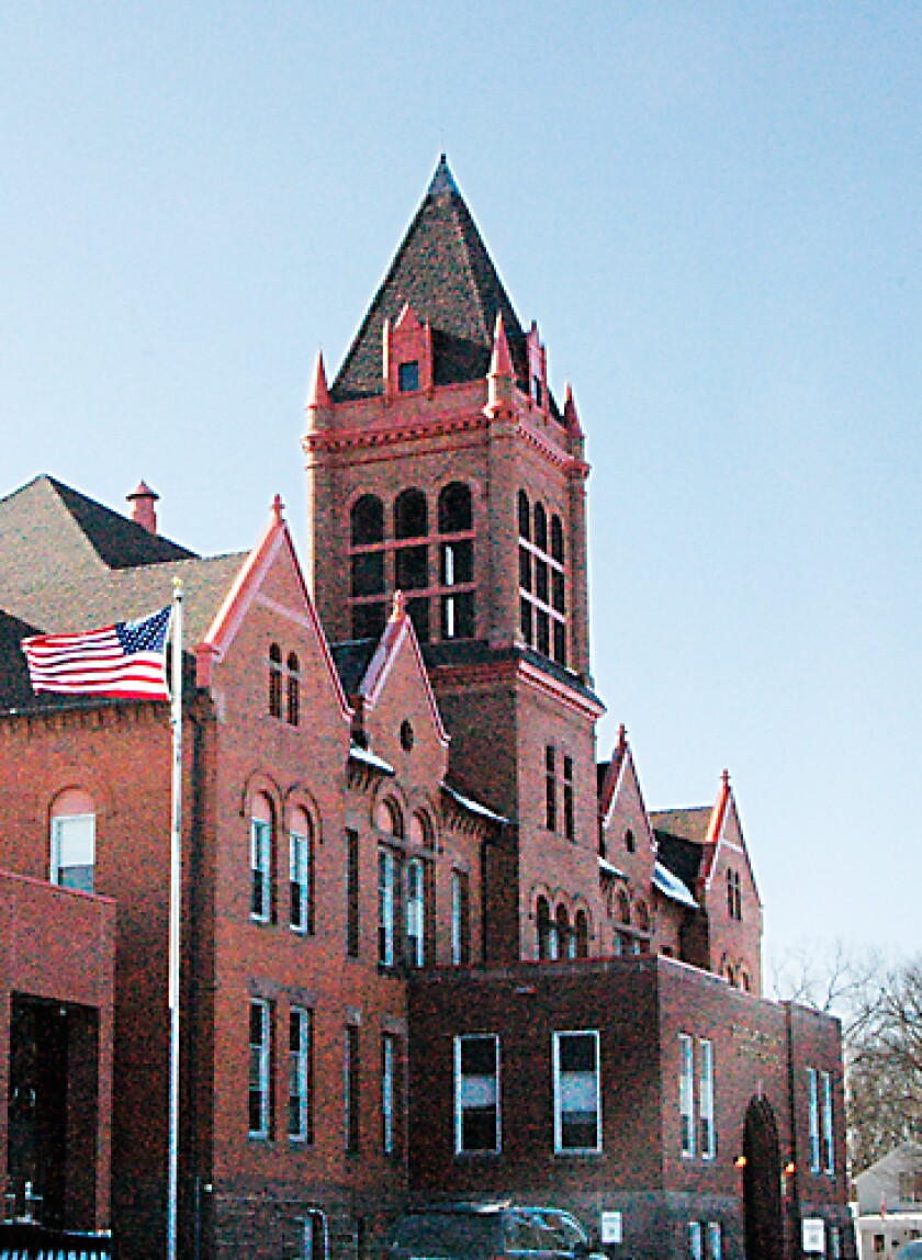 Courthouse tower