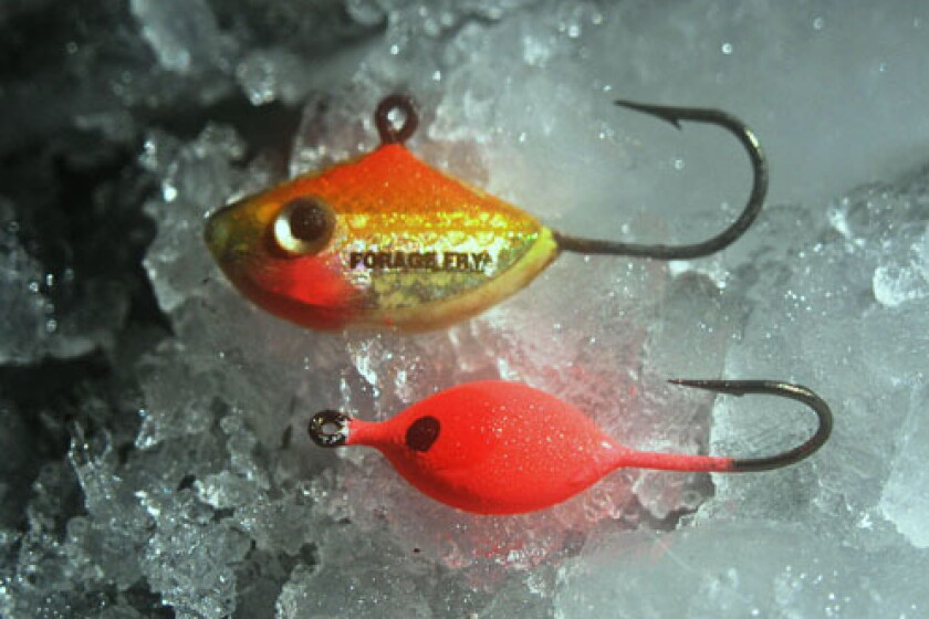 best jigging hook ice fishing Jig Heads Kit - Bright Painting & Sharp Hooks As the rod lifts up and down Best Walleye Ice Fishing Lures