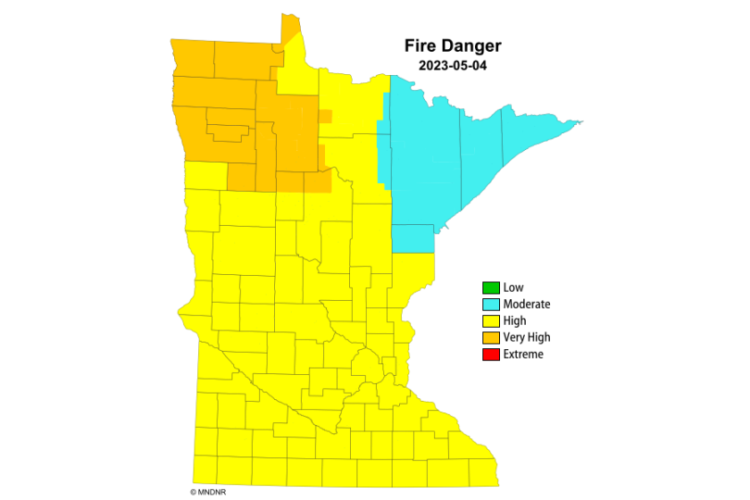 Minnesota Spring Load Restriction Chart DNR expands spring burning restrictions to much of northwest Minnesota ...