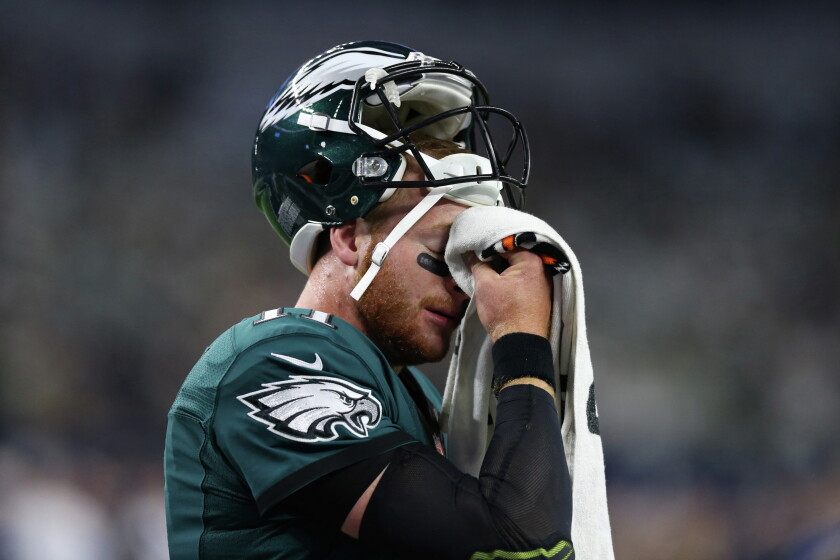 Lack of support sabotaging Wentz - West Central Tribune | News, weather, sports from Willmar Minnesota