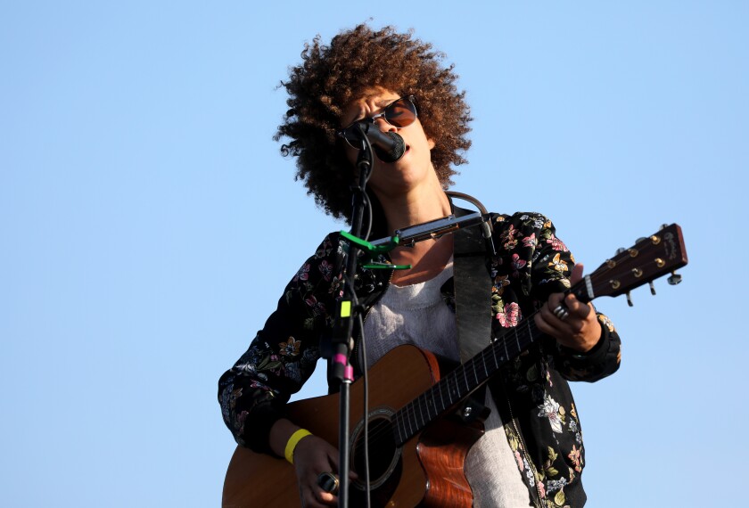 Chastity Brown performs during the Water is Life Festival at Bayfront Park on Sunday.Tyler Schank / tschank@duluthnews.com