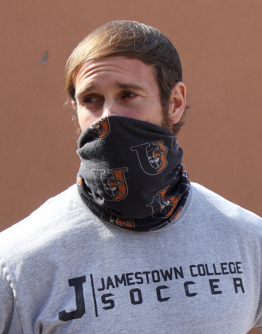 uj womens soccer coach nick