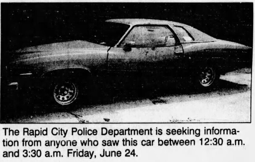 Tom Kueter's car in 1994 as published by the Rapid City Journal on July 2, 1994..jpg