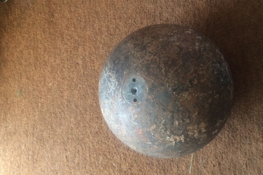 Cannonball from Civil War era destroyed in South Dakota - Jamestown Sun ...