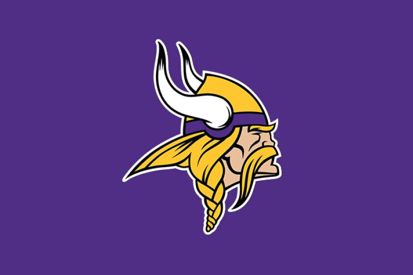 vikings logo horn