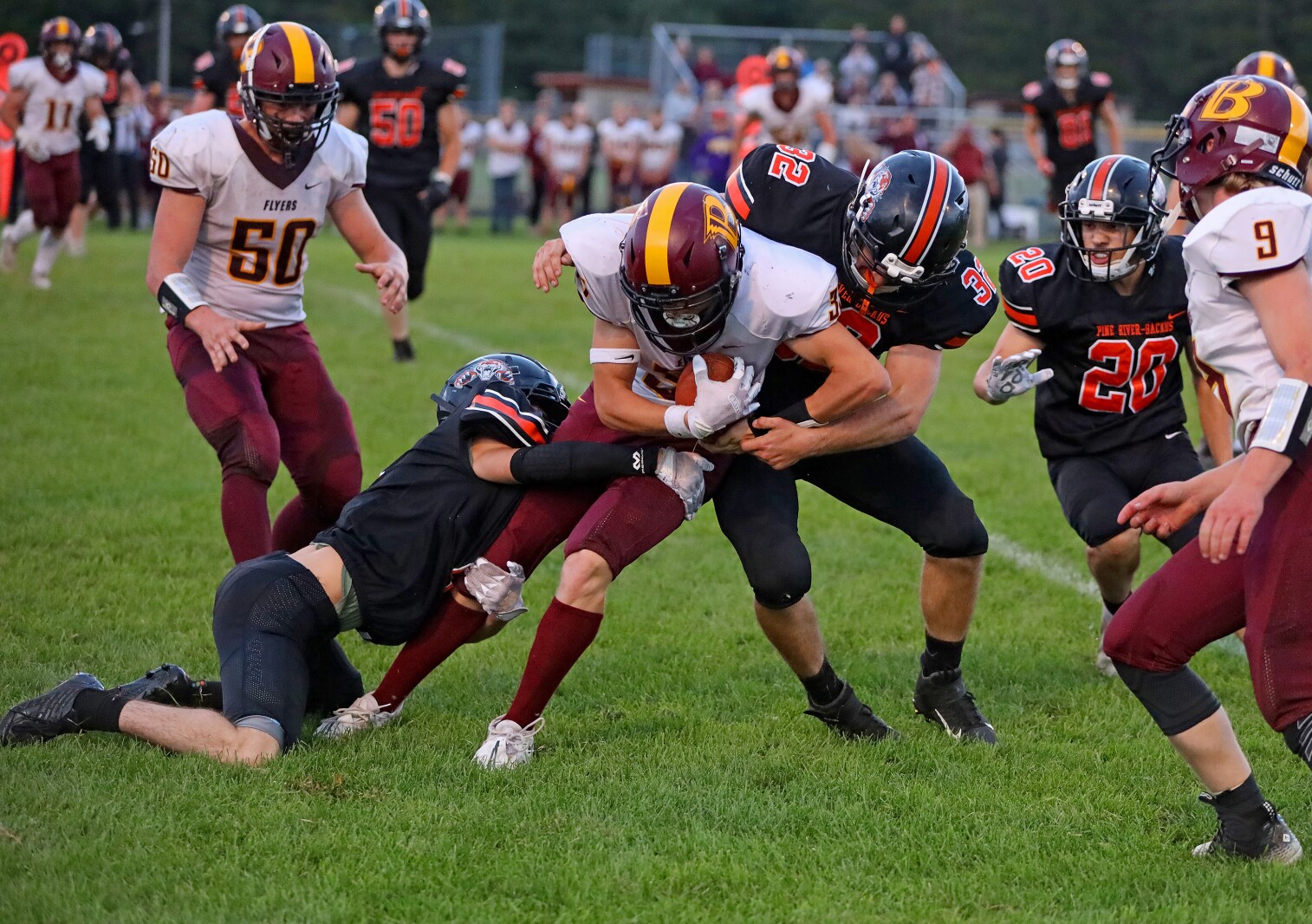 PRB football vs Bagley