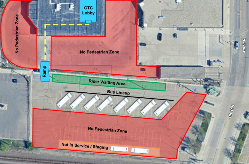 Matbus Matbus transfer hub changes sparked by parking deck structural issues ...