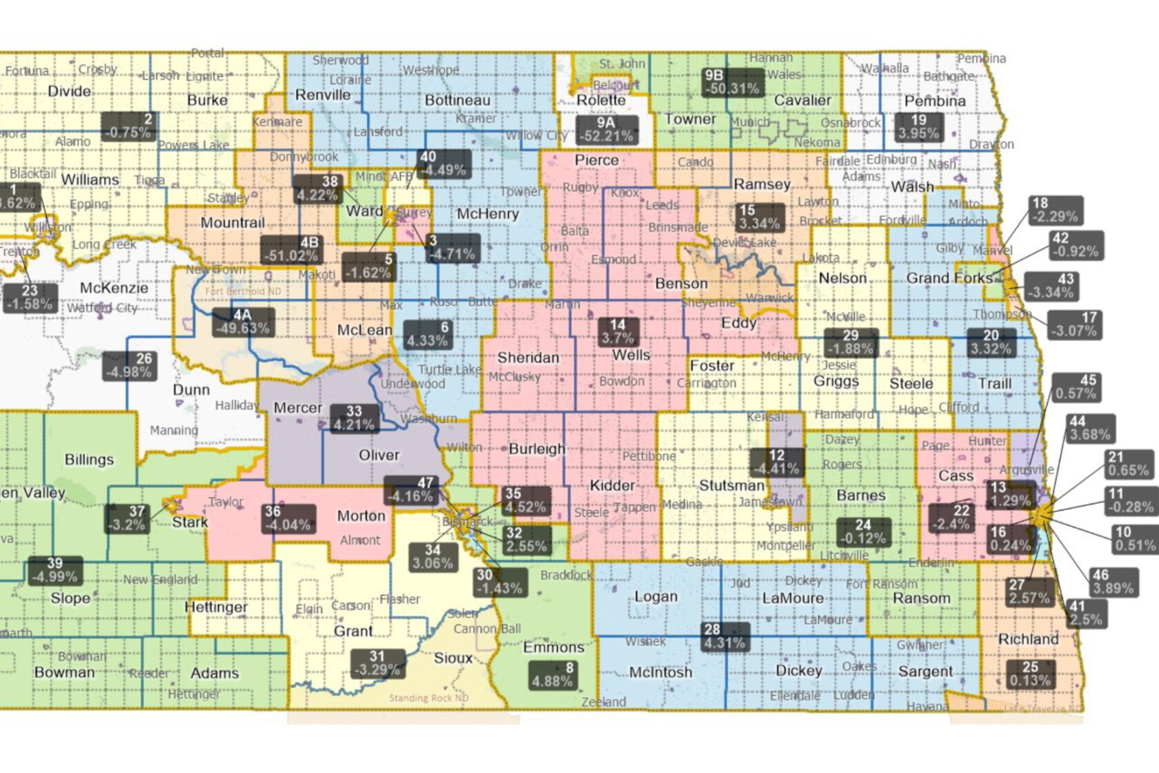 Nd Spoit North Dakota plan for split districts gives Native Americans 'fairer ...