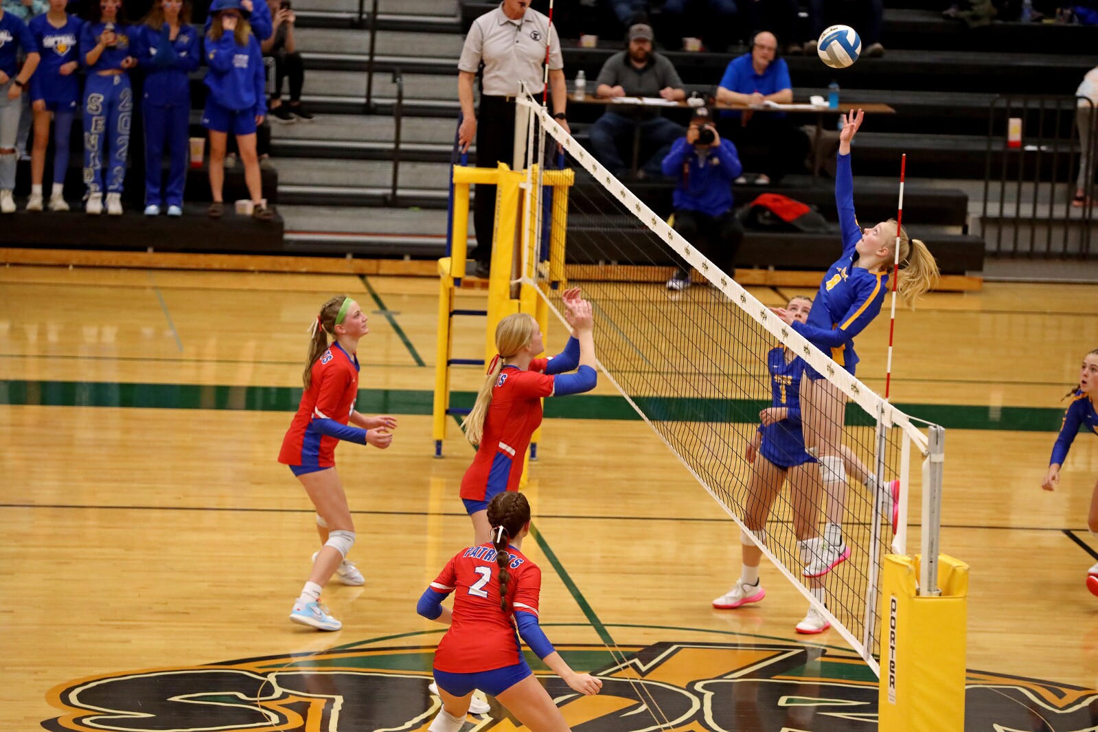 Pequot Lakes vs Wadena-Deer Creek Volleyball on Thursday, Nov. 3, 2022, in Sauk Rapids.