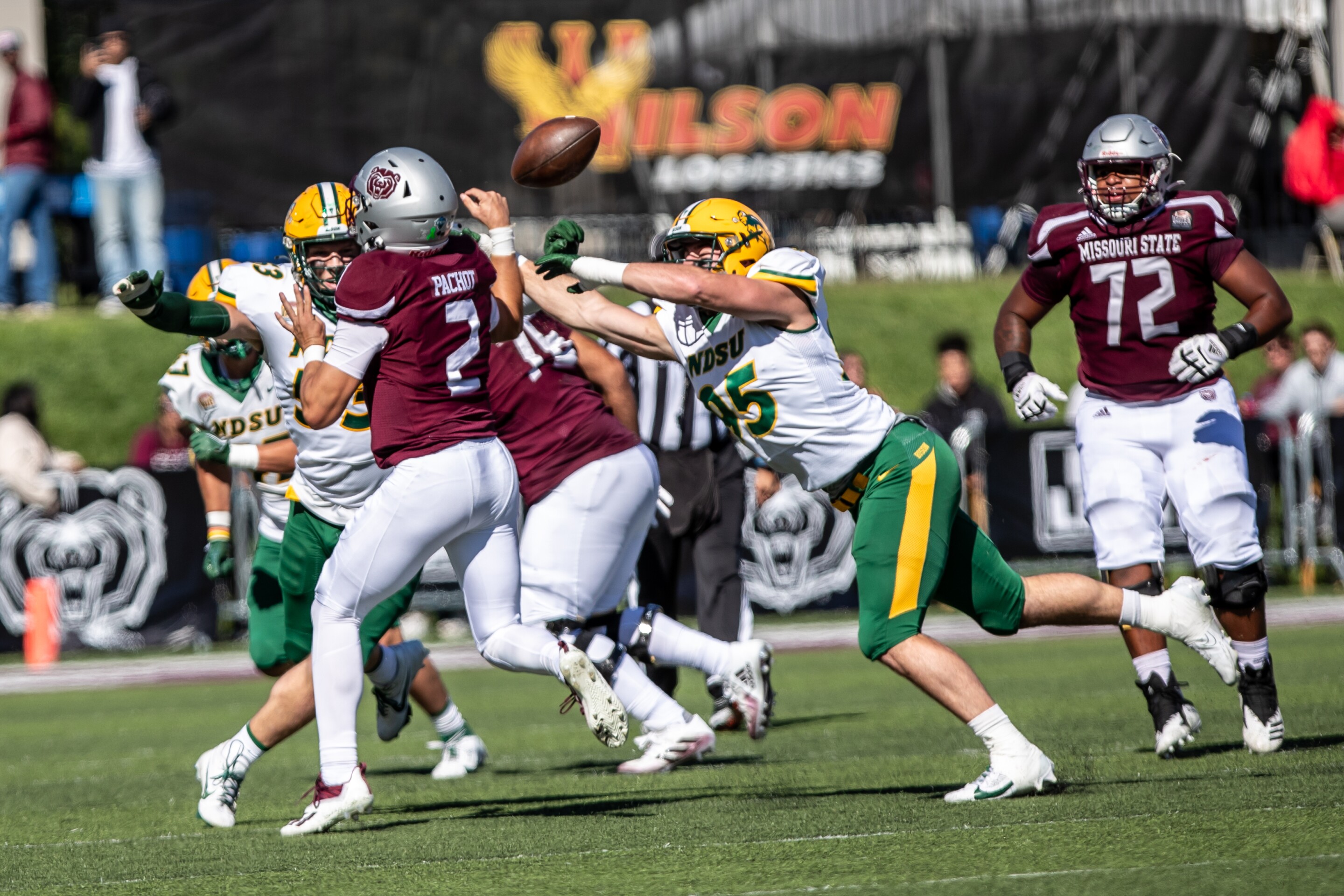 PHOTOS: NDSU WR Zach Mathis thrives in No. 8-ranked Bison victory at ...