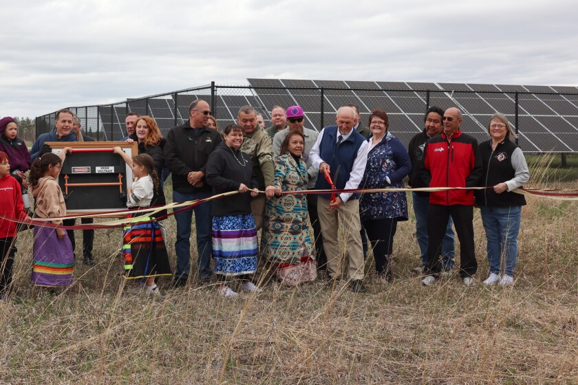 Solar-powered microgrid shines on White Earth Reservation - InForum ...