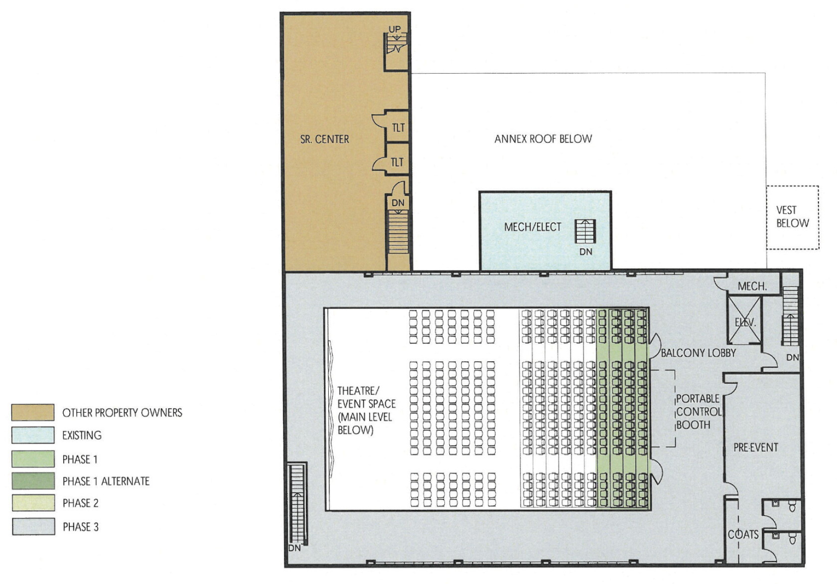 Armory ambitions begin with retractable seating Park Rapids