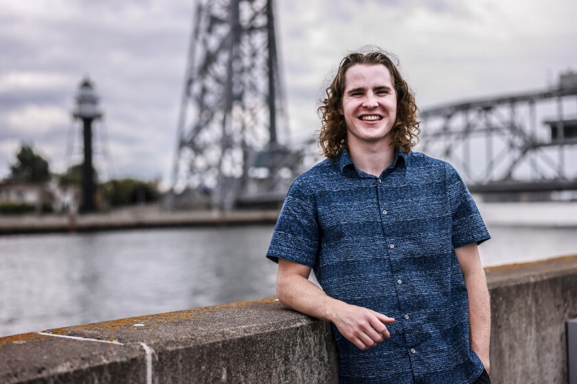 young man in Duluth