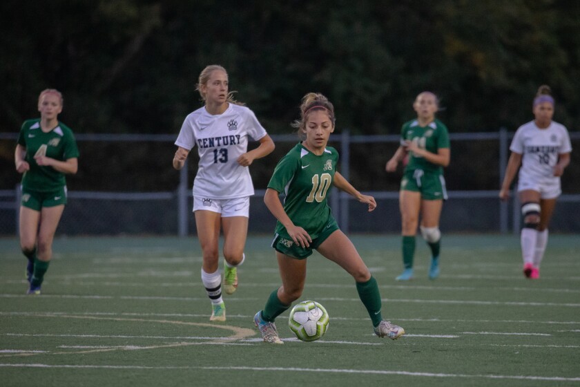Mayo vs. Century Girls Soccer