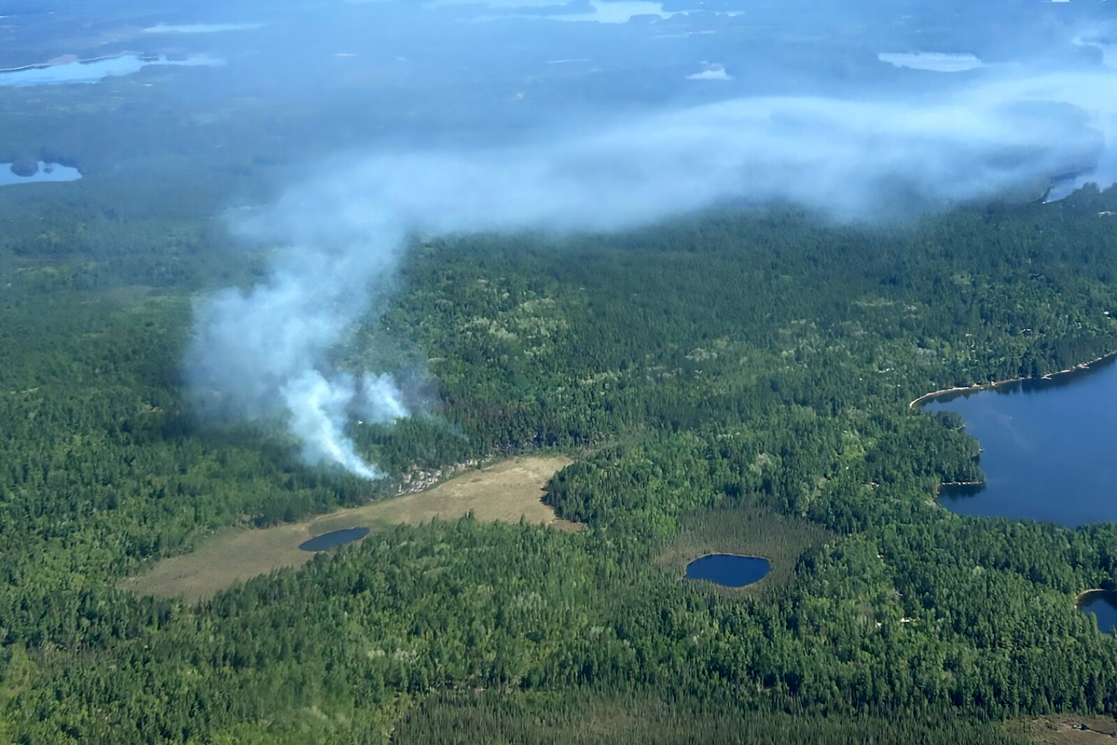 Birch Bay Fire growth slows