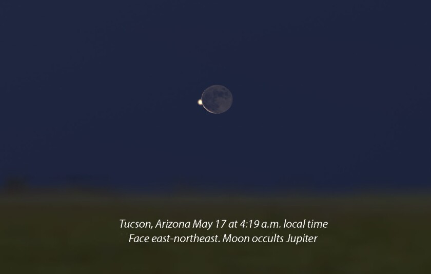 Moon Jupiter Tucson