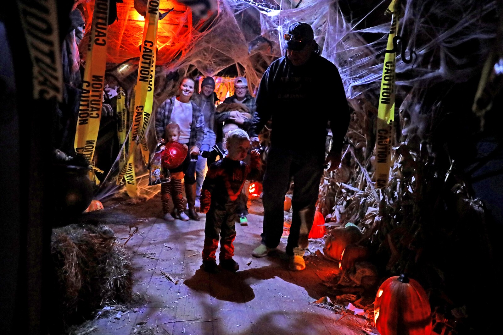 Nisswa Fire Department Haunted Barn and Hayrides on Saturday, Oct. 30, 2022, in Nisswa.