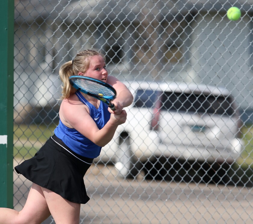 jhs girls tennis olson 042721