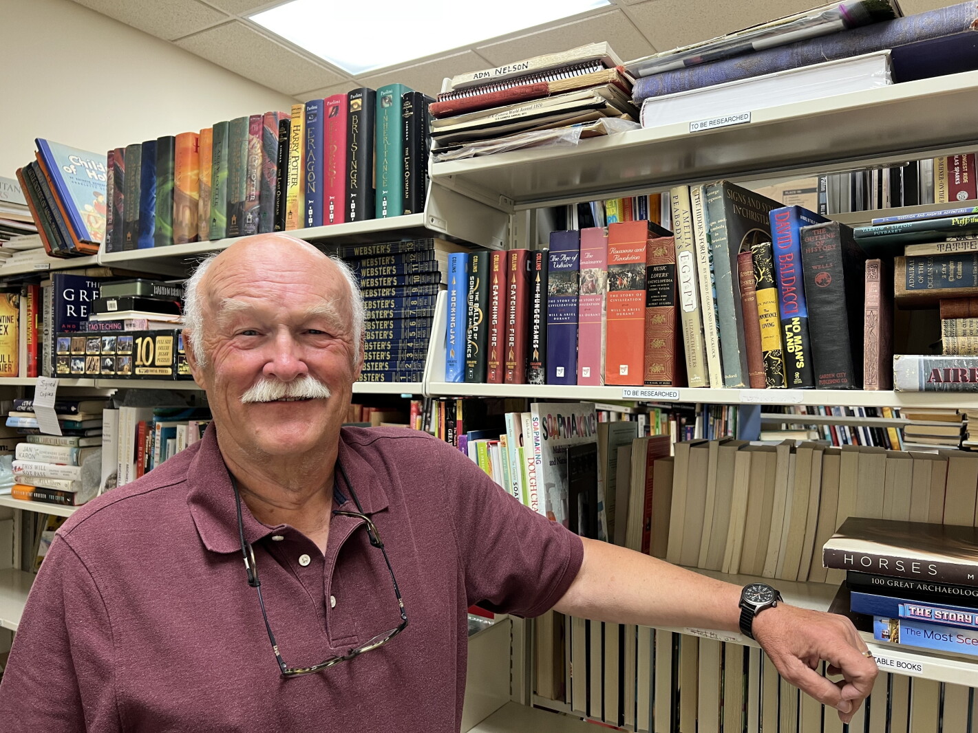 Friend Lette Friends of the Bemidji Library volunteer Mick Lee recognized - The ...