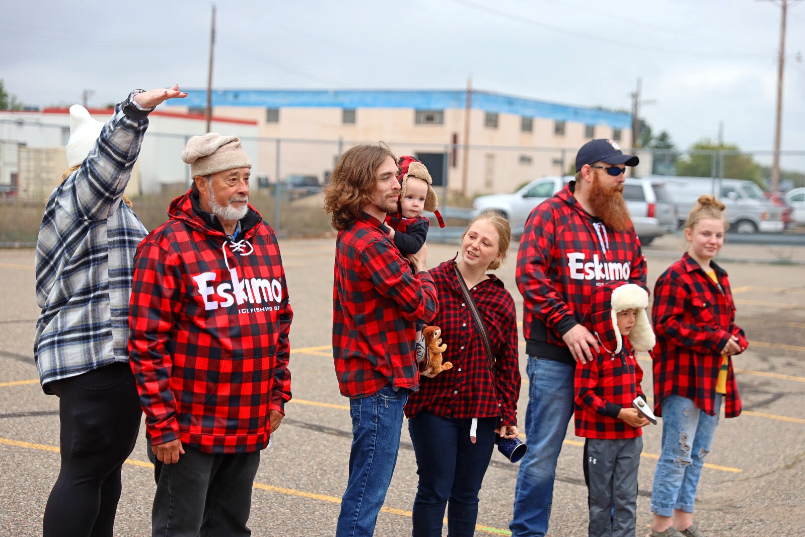 People gather downtown Saturday, Sept. 24, 2022, during the second annual Paul Bunyan Flapjack Festival in Brainerd.
