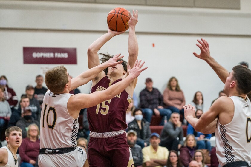Chatfield, Caledonia boys basketball