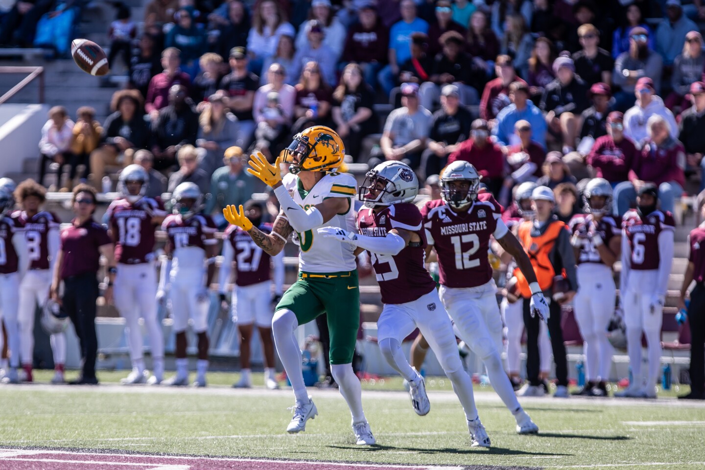 PHOTOS: NDSU WR Zach Mathis thrives in No. 8-ranked Bison victory at ...