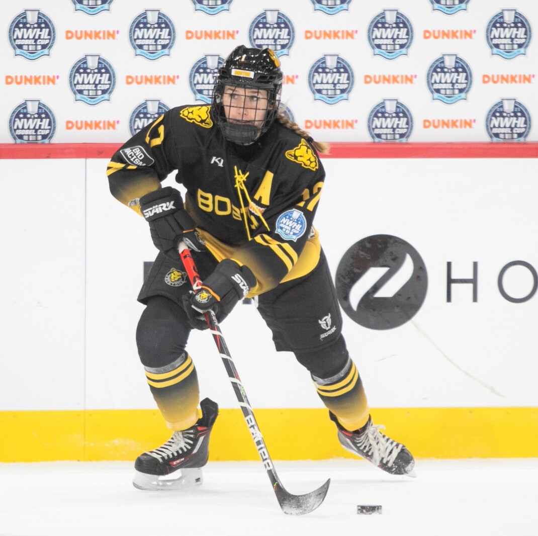 Women's Hockey McKenna Brand caps off fifth season with Pride Park