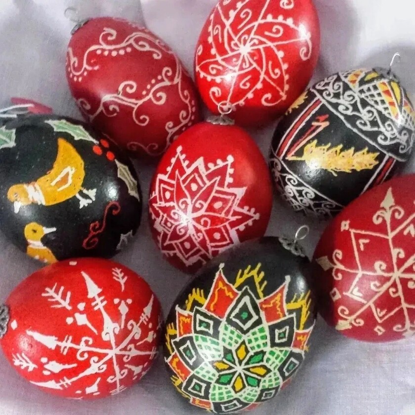 Ukrainian Eggs Theresa Hortenstein