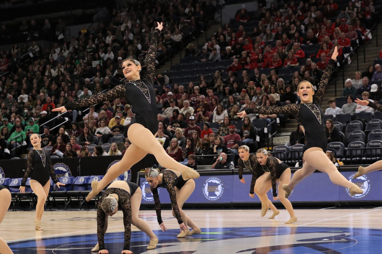 Brainerd performs in the Class 3A State Jazz Competition Friday, Feb. 17, 2023, at Target Center in Minneapolis.