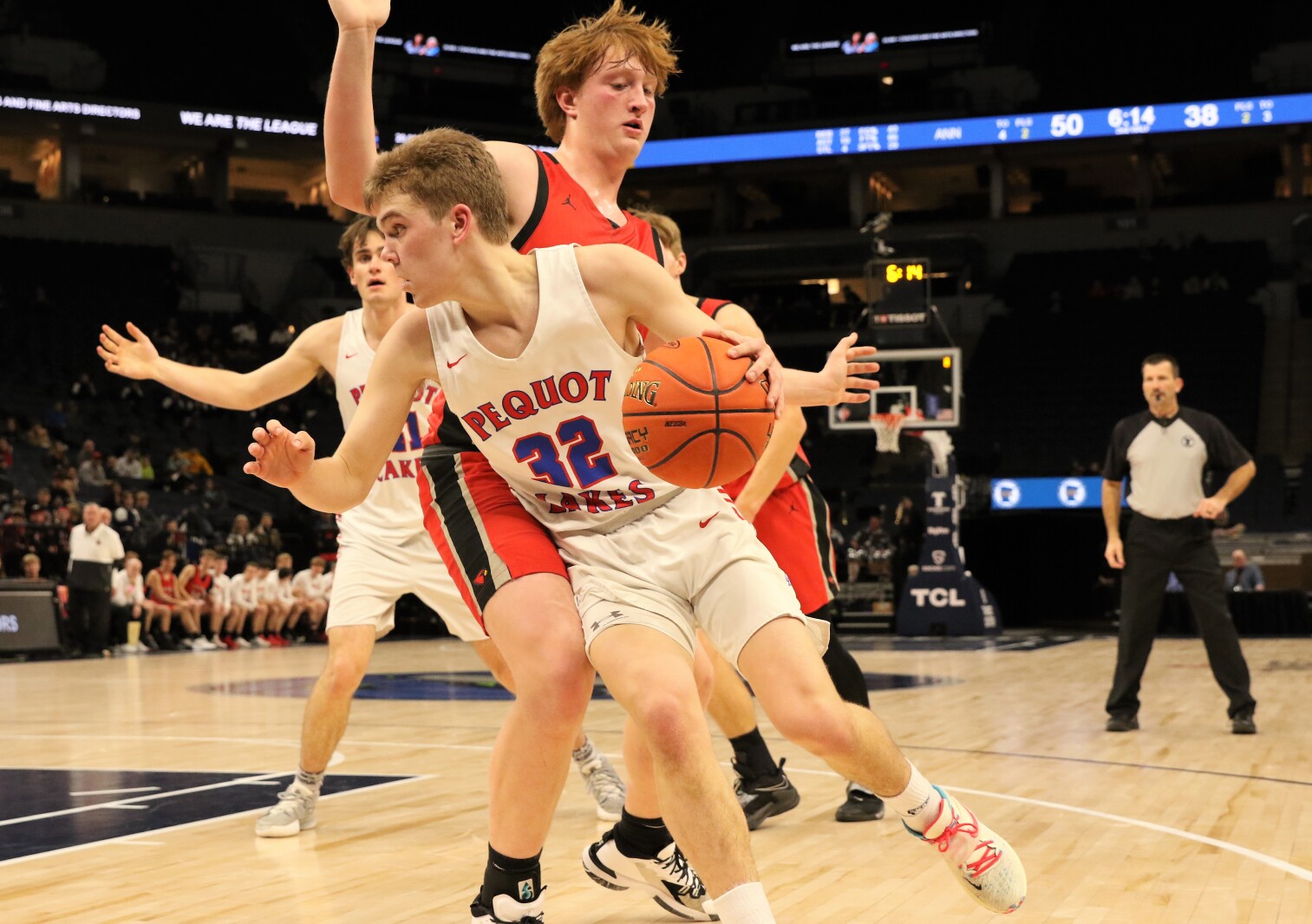 Pequot Lakes vs Annandale Class 2A State Quarterfinals Tuesday, March 22, 2022, at Target Center.