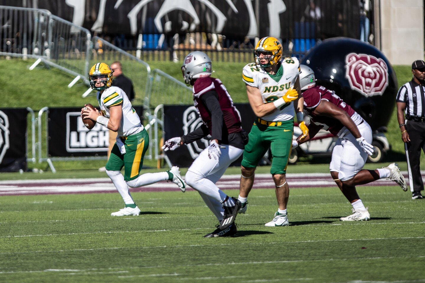 PHOTOS: NDSU WR Zach Mathis thrives in No. 8-ranked Bison victory at ...