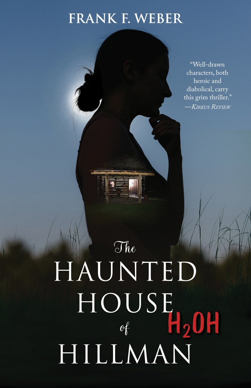 A book cover for “The Haunted House of Hillman.”
