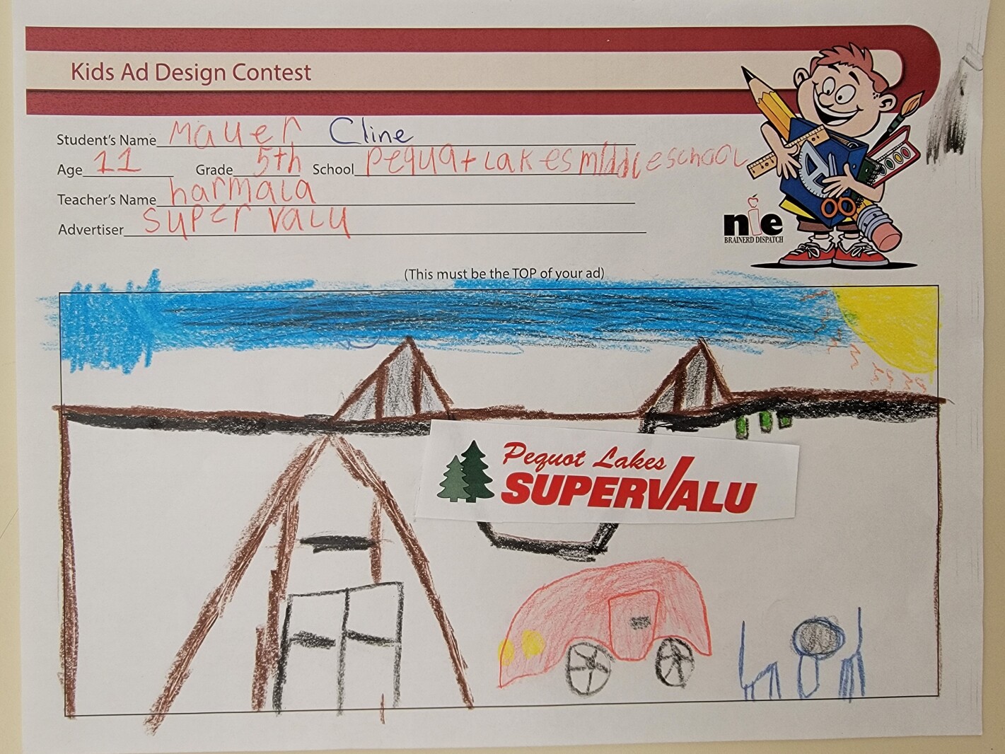 Pequot Lakes Middle School - Mr. Harmala's 5th Grade Class