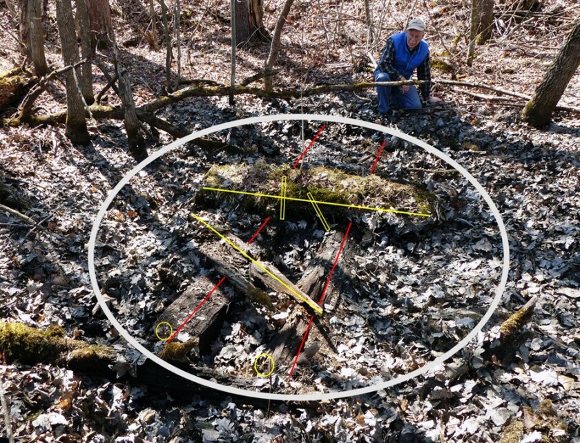 Munroe turntable central pivot foundation 1892-94.jpg