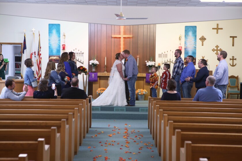Adam and Kayla Held Wedding March 21, 2020