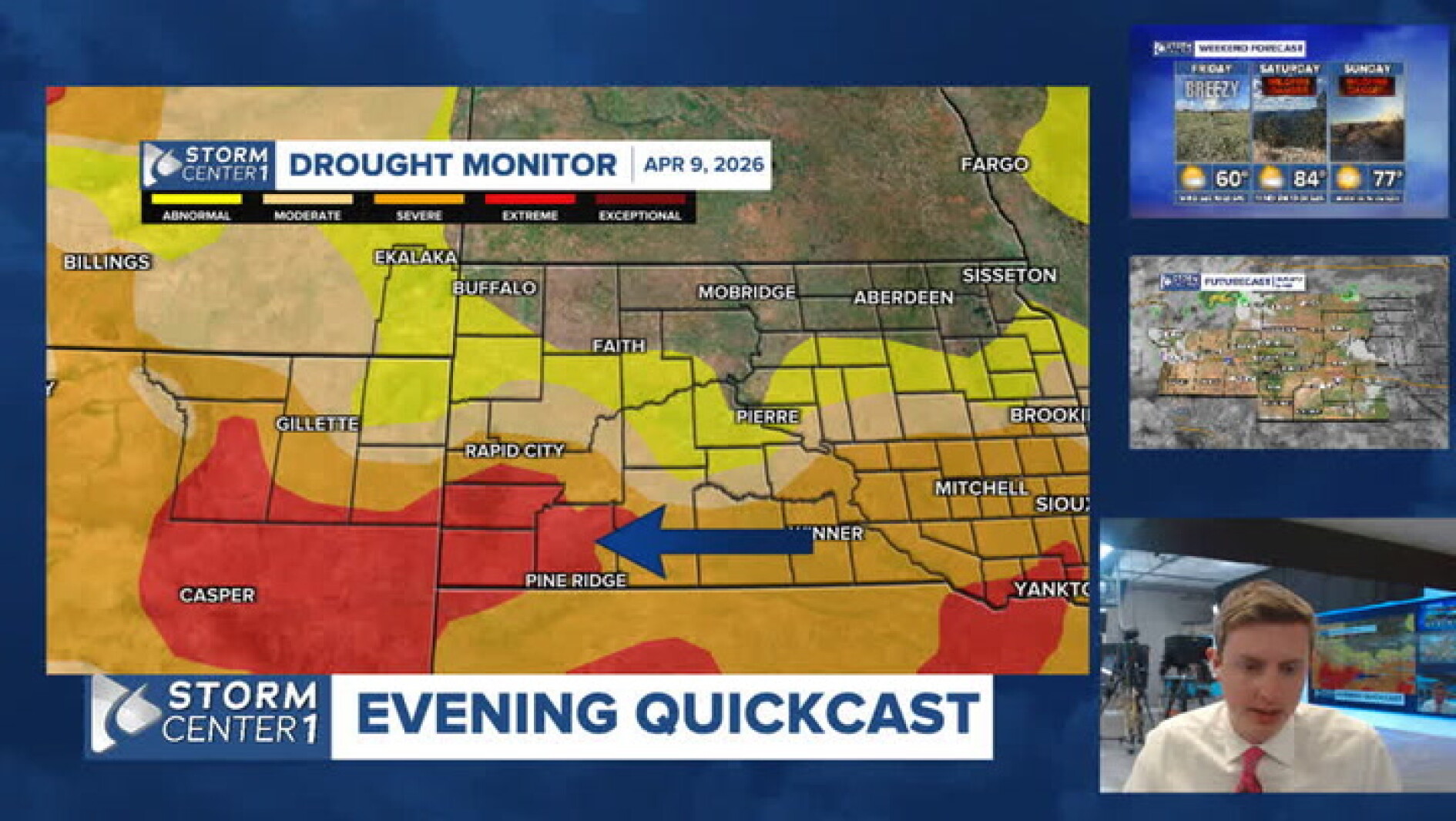 Tracking the latest drought monitor and a warm weekend ahead - Rapid ...