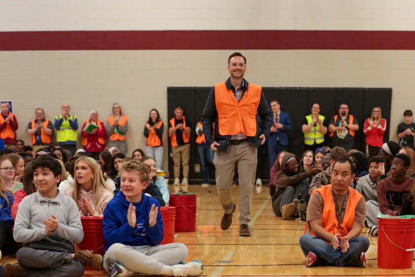 Spanish teacher Jim Urlacher named Fargo's Teacher of the Year