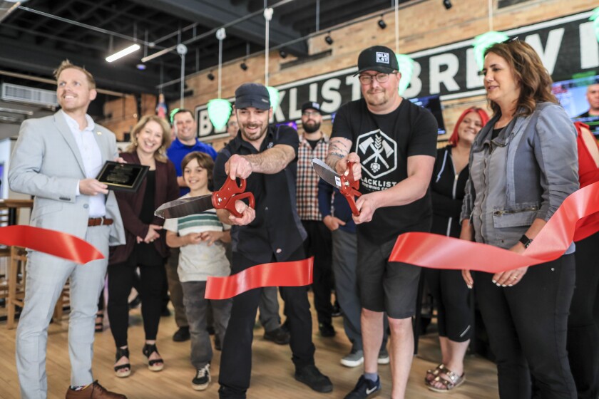 Blacklist Brewing celebrates new location with ribbon cutting