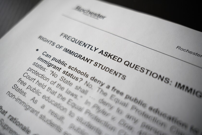 Rochester Public Schools issues explainer in light of new immigration ...