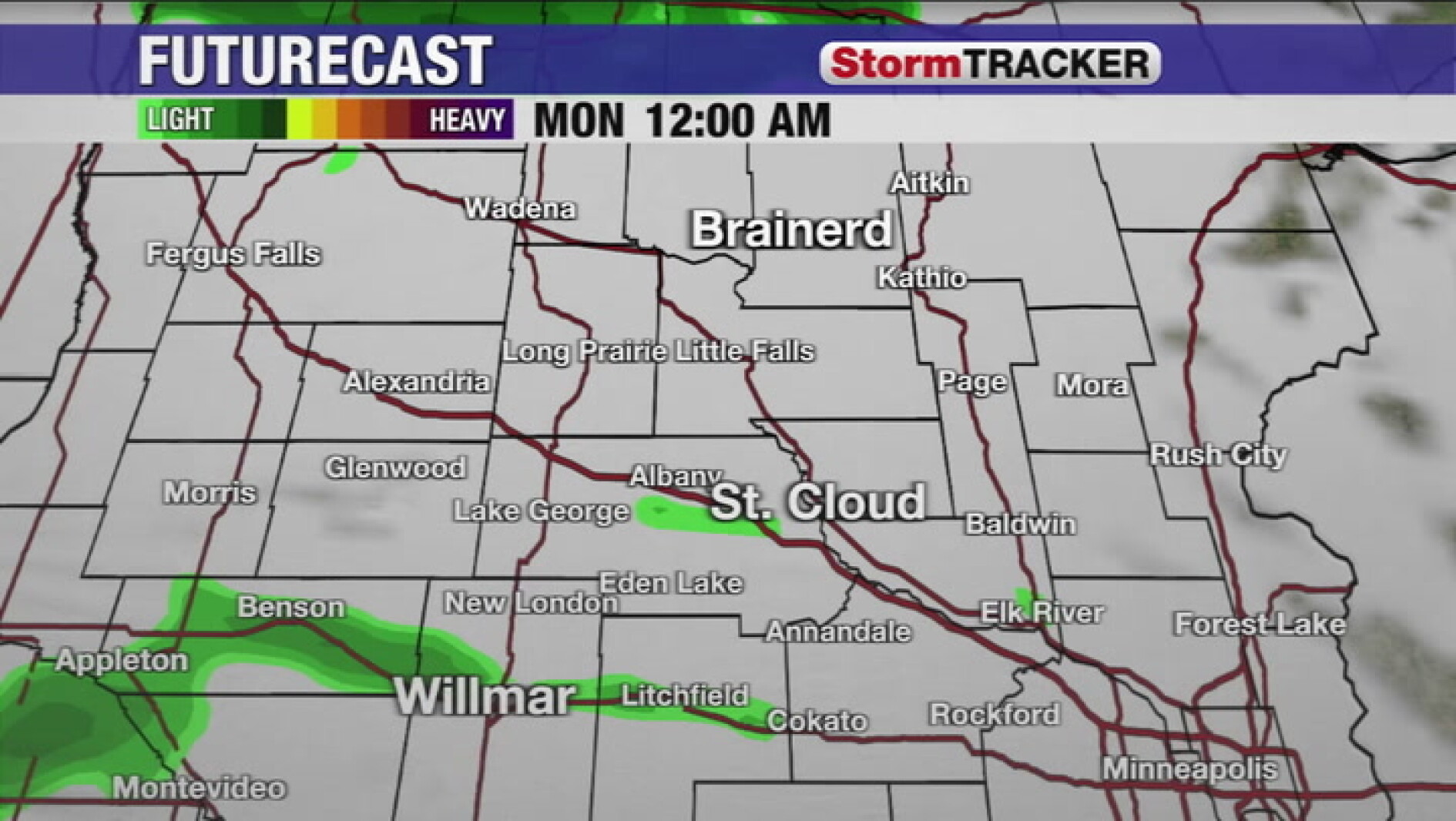 Clouds and stray rain showers this afternoon - West Central Tribune ...