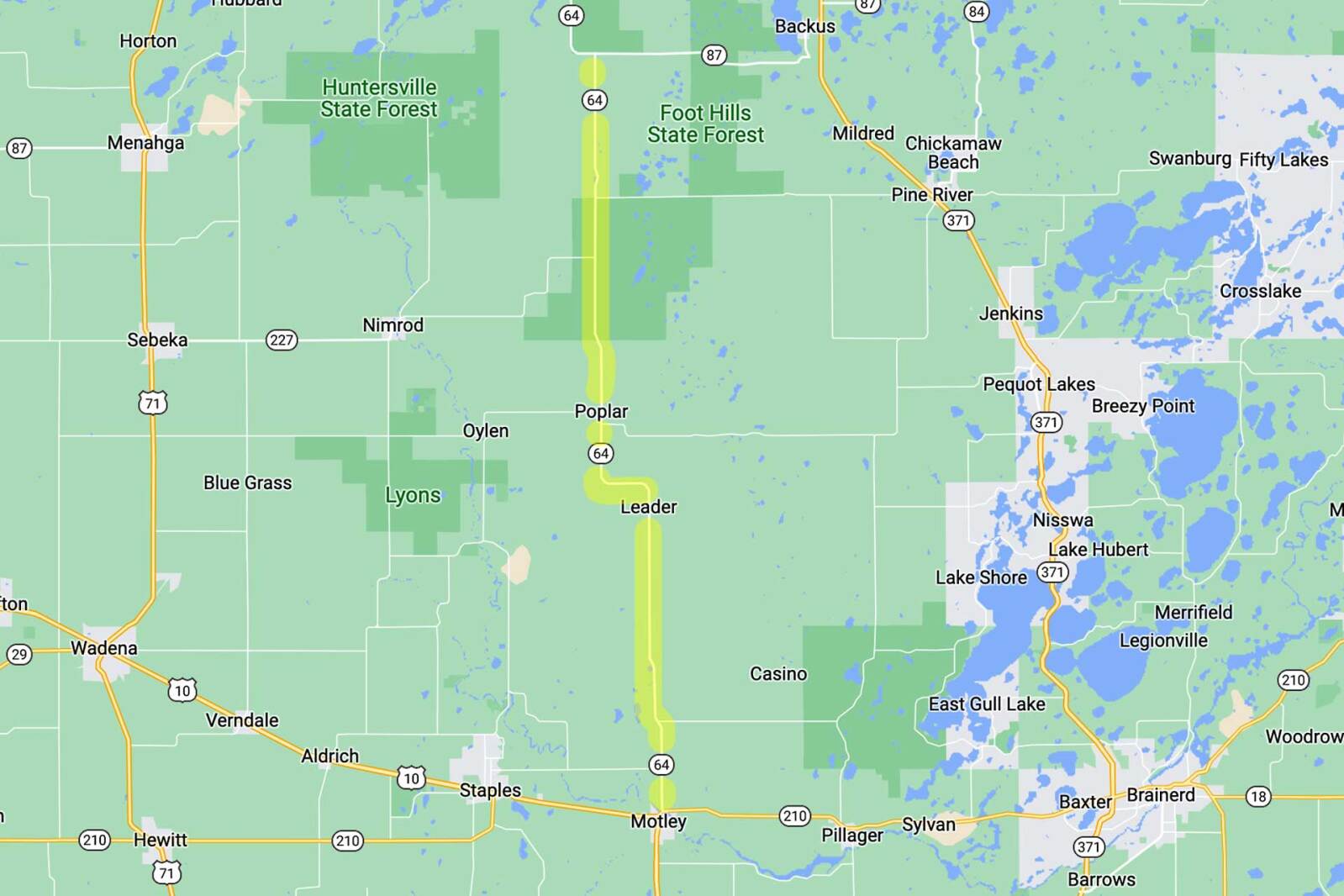 Lane Closures Begin On Highway 64 In Cass County Pine And Lakes Echo lane-closures-begin-on-highway-64-in-cass-county-pine-and-lakes-echo