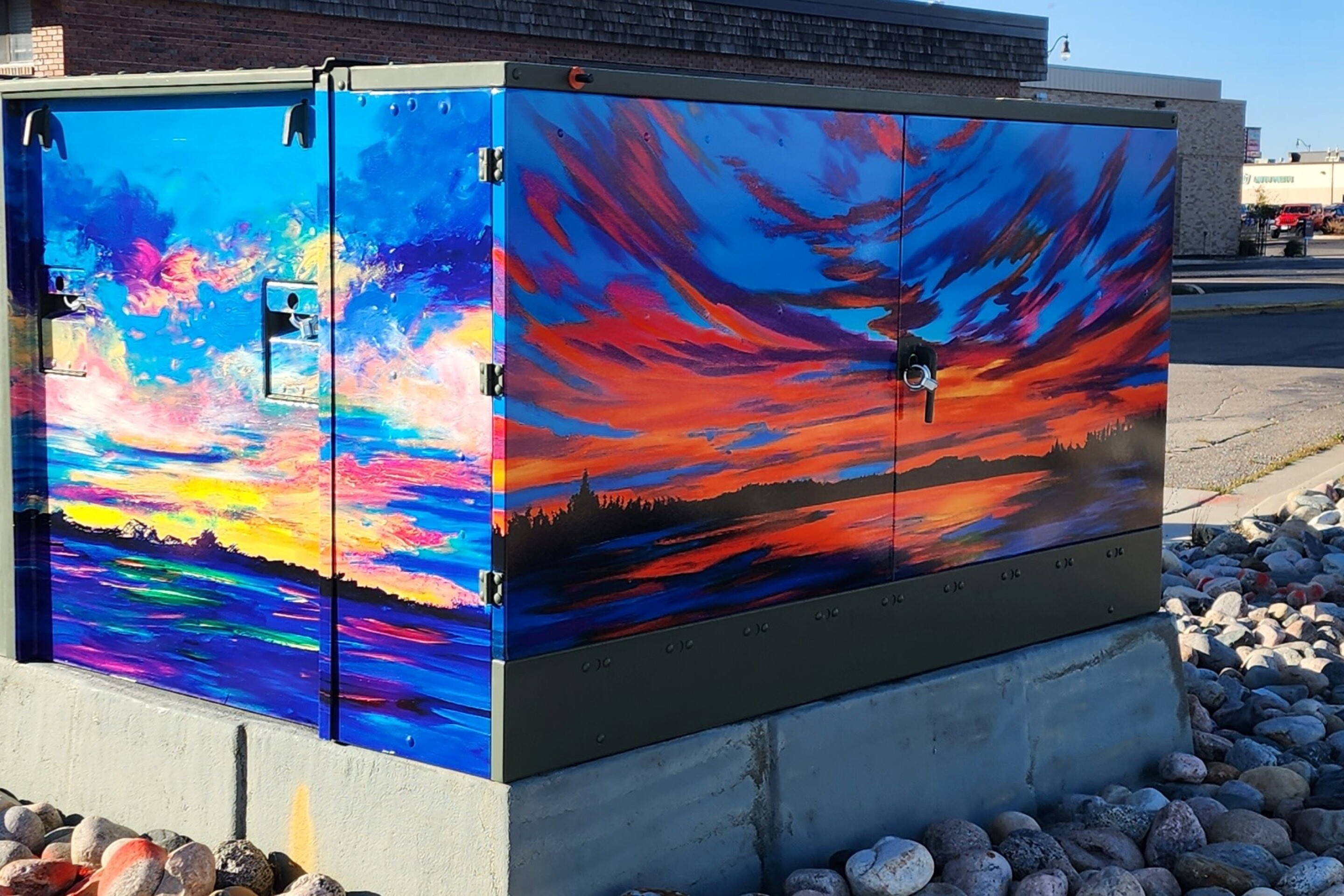 Art-infused utility power boxes add welcome splashes of color to ...