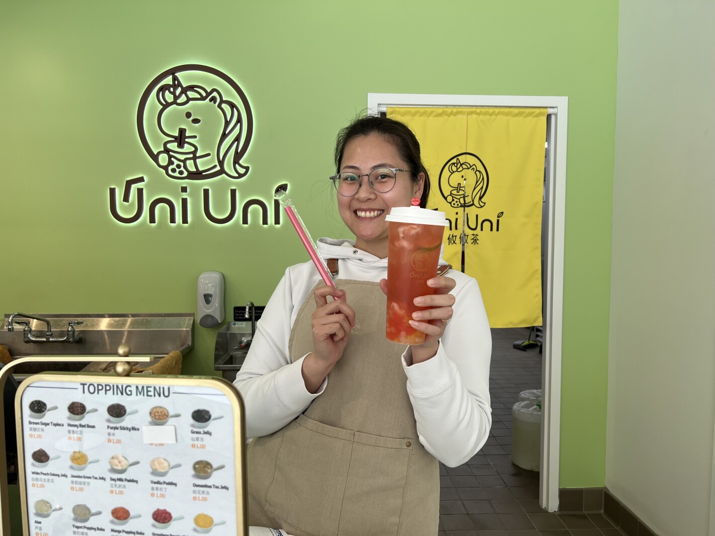 Uni Uni Bubble Tea offers a healthy drink experience - Post Bulletin ...