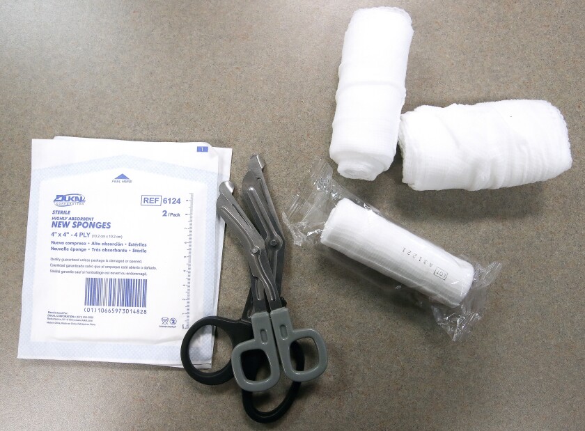 First aid.