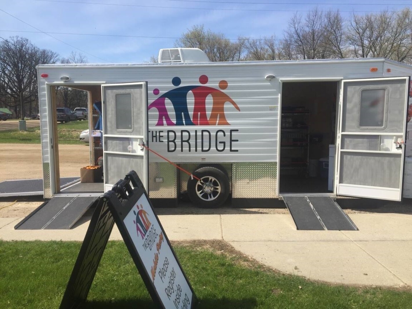 Building that 'bridge' Food pantry March campaign underway in Perham